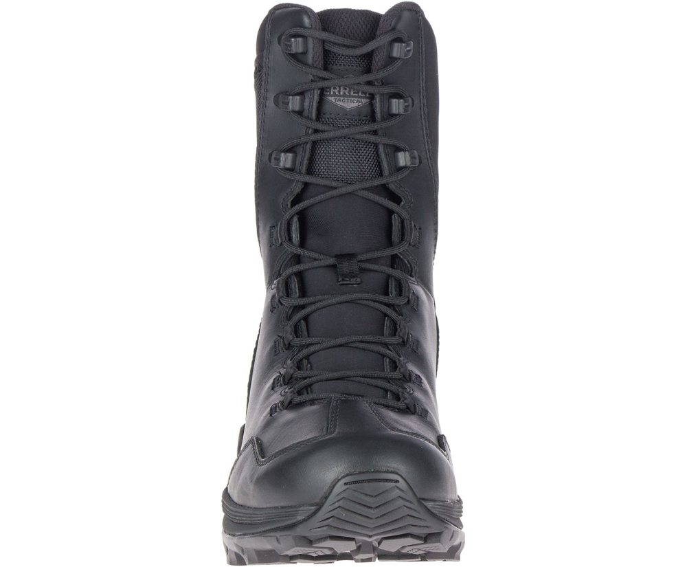 Merrell Boots Black - Rogue 8\" Waterproof Tactical - Mens 31TUECLWS